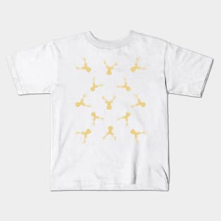 Deer pattern - beige. Kids T-Shirt